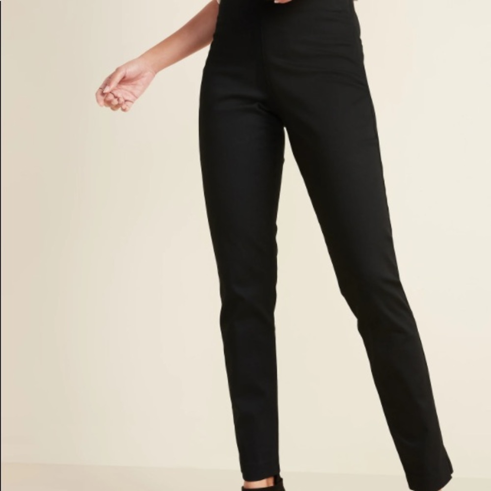 High Waisted Super Skinny Ankle Pants
